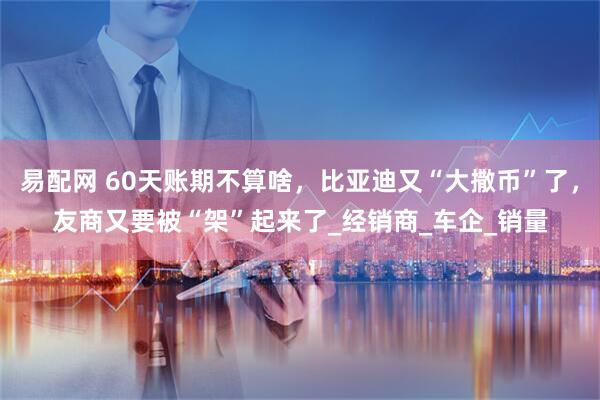 易配网 60天账期不算啥，比亚迪又“大撒币”了，友商又要被“架”起来了_经销商_车企_销量