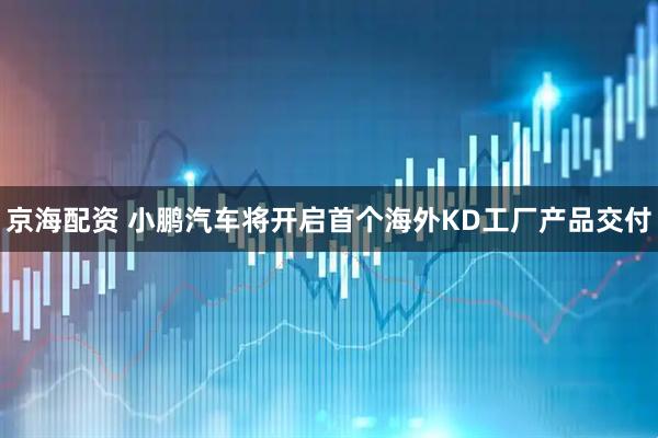 京海配资 小鹏汽车将开启首个海外KD工厂产品交付